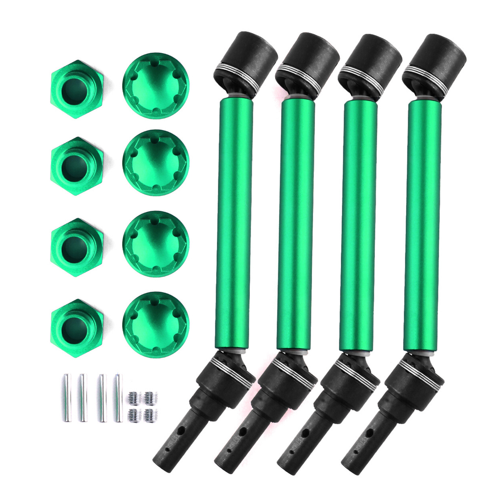 4x CVD Metal Drive Shaft RC Car Upgrade Parts for TRAXXAS 1/10 MAXX 89076-4 2.0