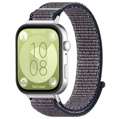 Nylon Watch Strap Wrist Band Bracelet Strap for Huawei Watch Fit 3 Smart Watch