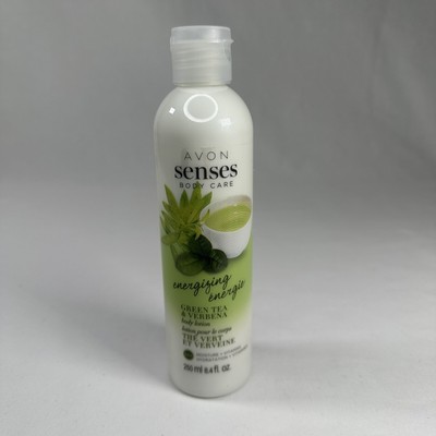 NEW! Avon Senses Energizing Green Tea  Verbena Body Care Lotion 8.4 Fl Oz