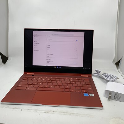 *NEW* SAMSUNG 13.3'' Galaxy Chromebook 8GB RAM 4GB SSD Fiesta Red 930QCA-K01