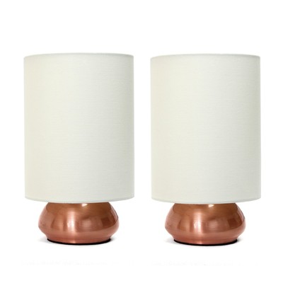 Simple Designs LT2016-CRM-2PK 9'' Gemini 2 Pk Contemporary 4 Settings Touch Me...