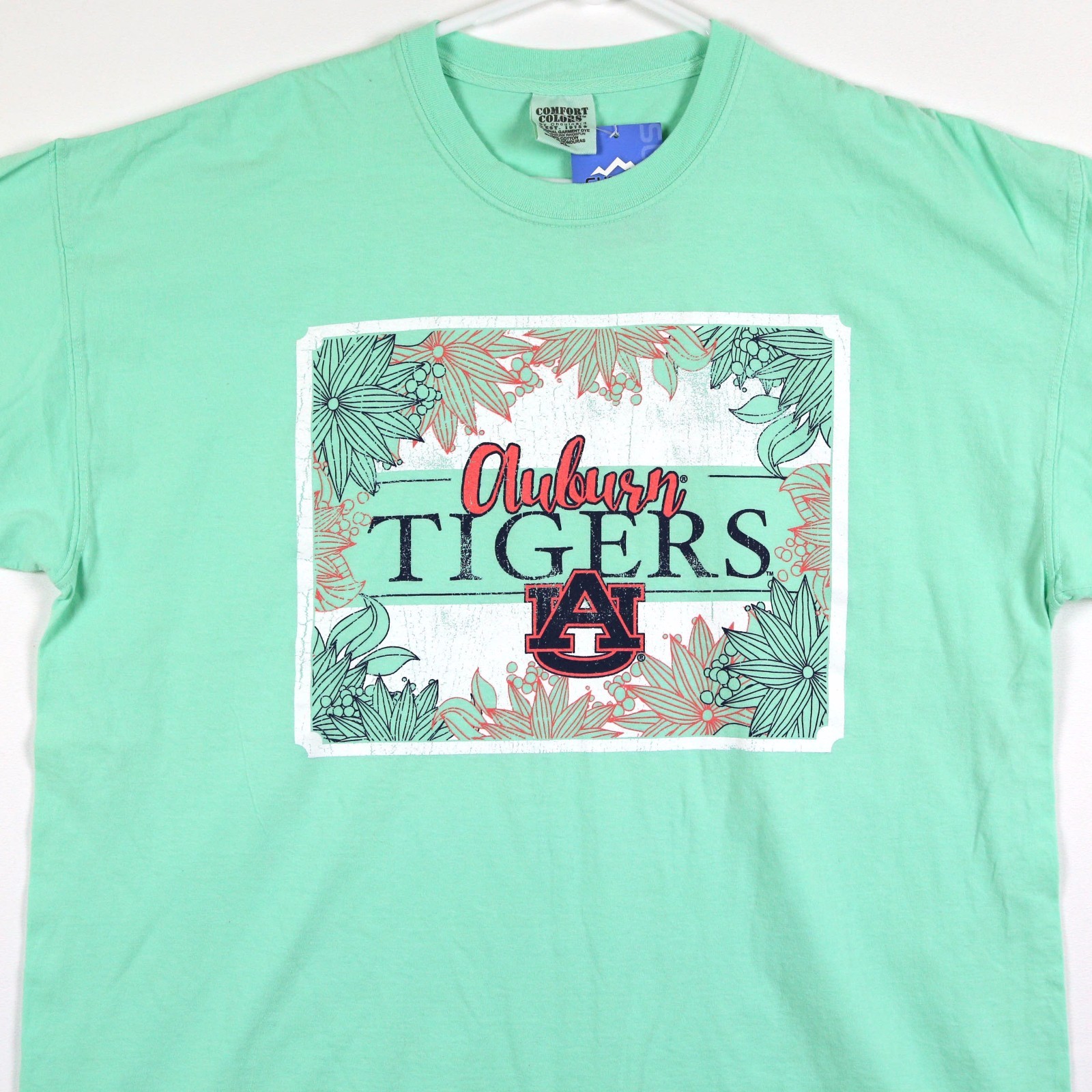 Upc 603064018044 Auburn Tigers Unisex T Shirt Floral Island