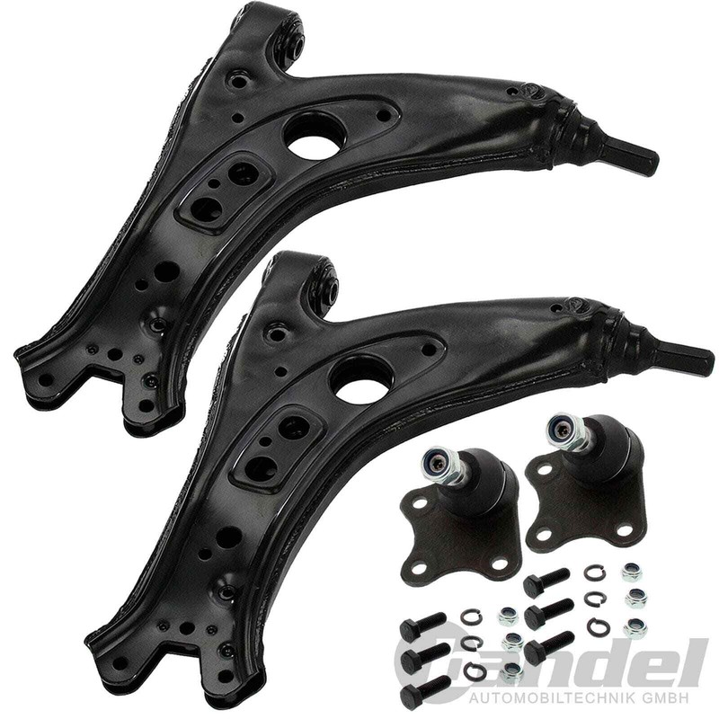 Querlenkersatz + Traggelenk Vorne Links+Rechts FÃ¼R Vw Polo 9n Fox Skoda Fabia 6y