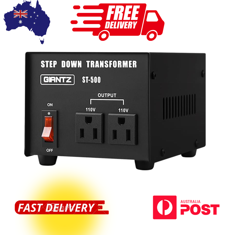 Giantz Step Down Transformer 200W 240V TO 110V Stepdown Voltage Converter AU-US