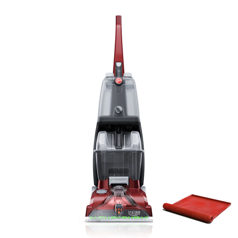 NEW HOOVER Power Scrub Deluxe Carpet Cleaner Machine, Upright Shampooer, with