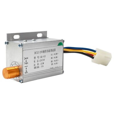 DC 12V/24V 350W 13.5A Brushed DC Motor Speed Regulator Switch Speed Controller
