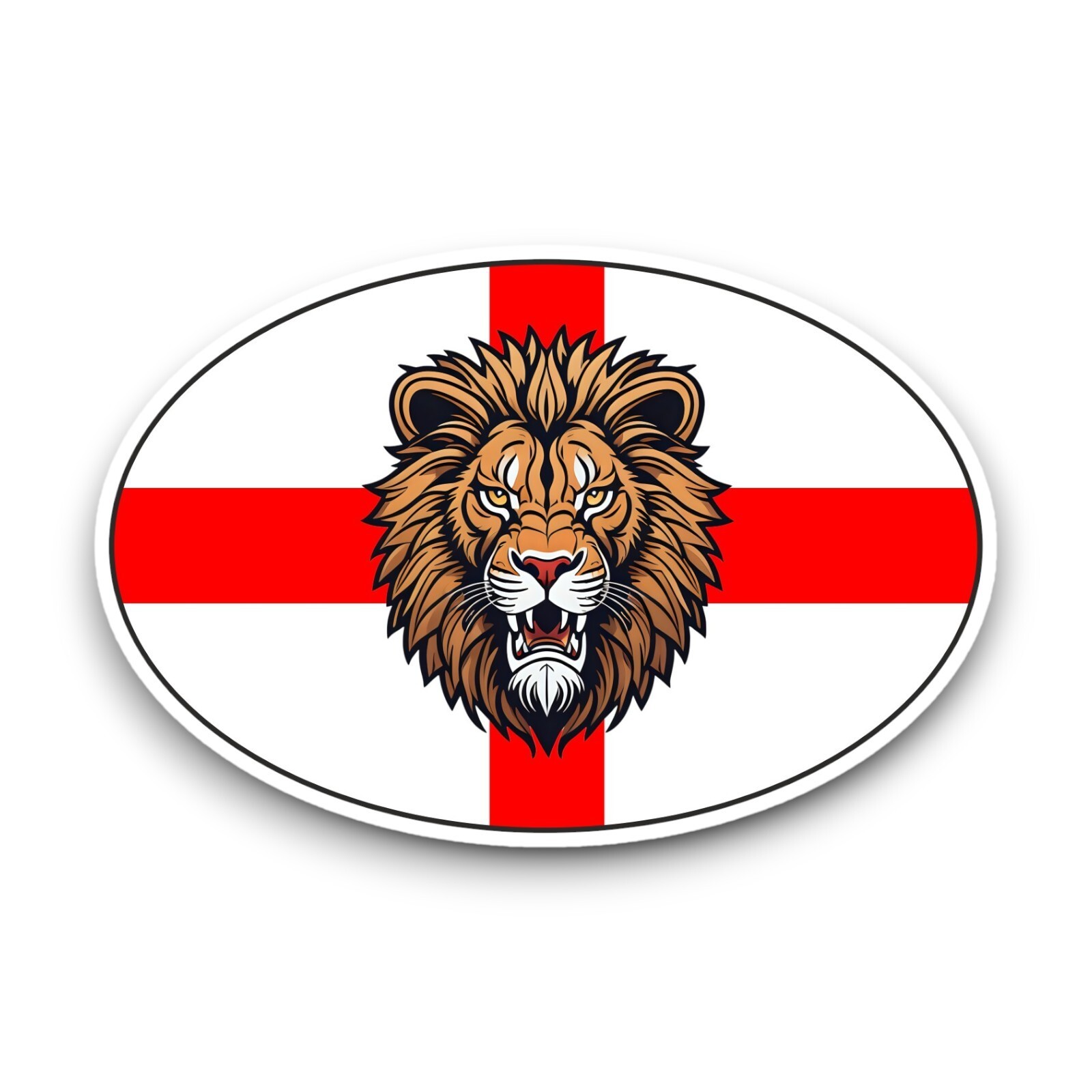 Lincolnshire Flagge Aufkleber – 10,2 Cm Vinyl – UK England Auto Sticker