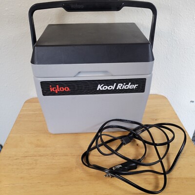 Vintage Igloo Kool Mate Kool Rider 6 Qt Electric Cooler 12v 2294 *Tested*