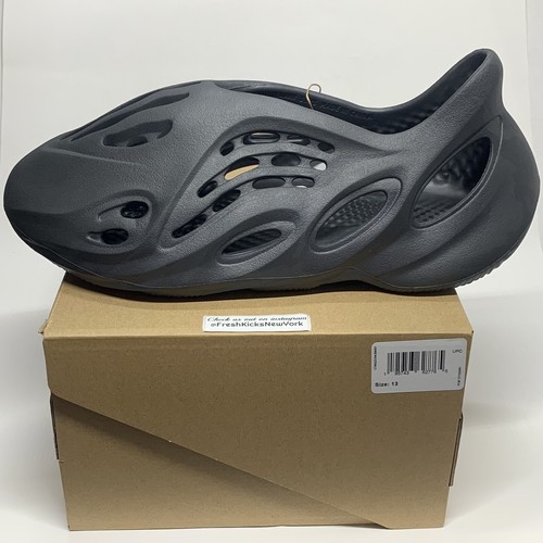 Adidas Yeezy Foam Runner Onyx Men Size 13 New HP8739 Kanye