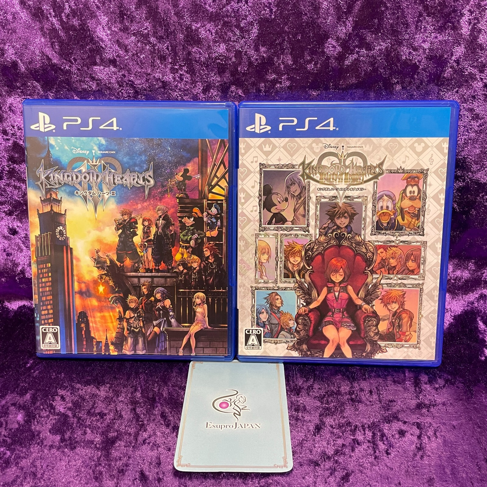 PS4 KINGDOM HEARTS Set Melody of Memory & Ⅲ PlayStation 4