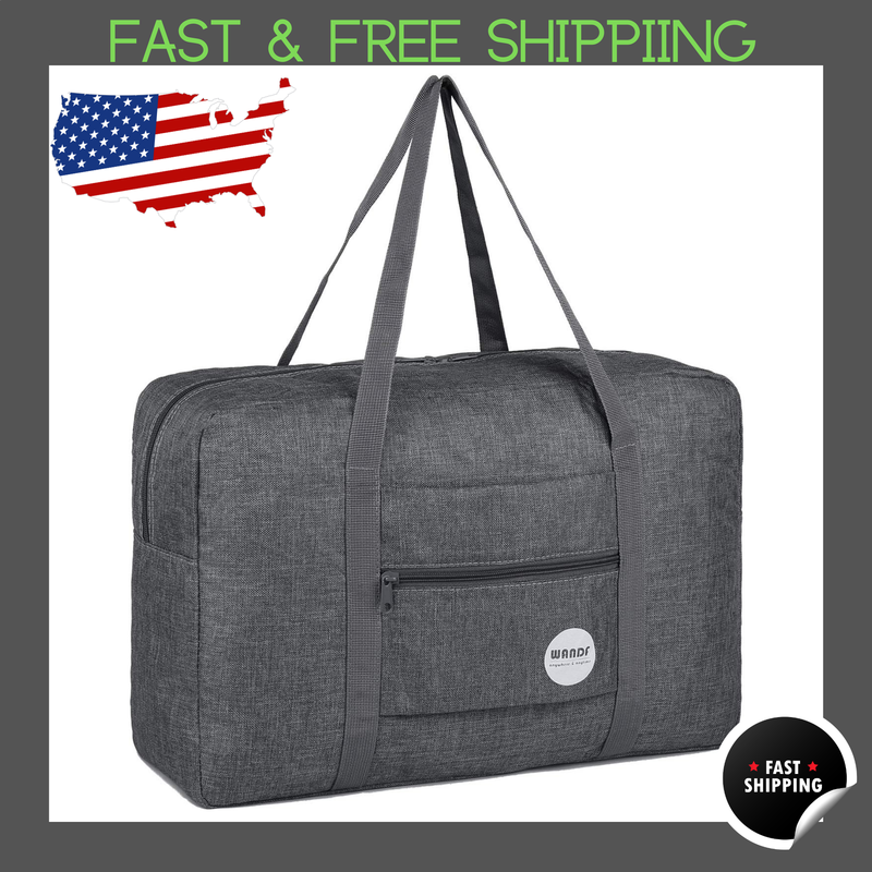 For Spirit Airlines Personal Bag 18X14X8 Travel Duffel Foldable Carry-On Luggage
