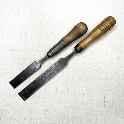 W.Butcher Chisels Antique Wood working