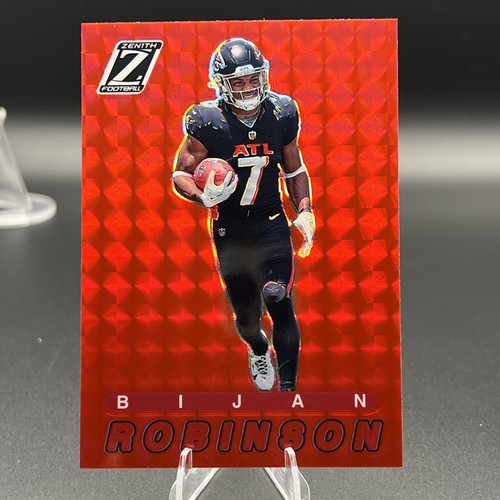 Bijan Robinson 2023 Zenith Football 1994 Pacific Red Prizm