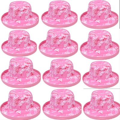 Women Uv Sun Protection Wide Brim Boonie Fishing Hat Beach