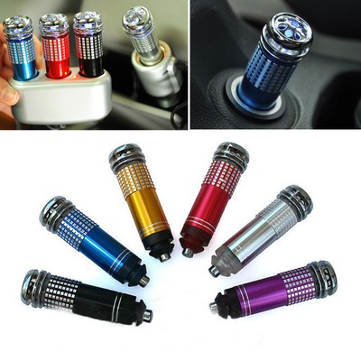POP Mini Auto Fresh Air Ionic Purifier Oxygen Bar Ozone Ionizer Cleaner For Car