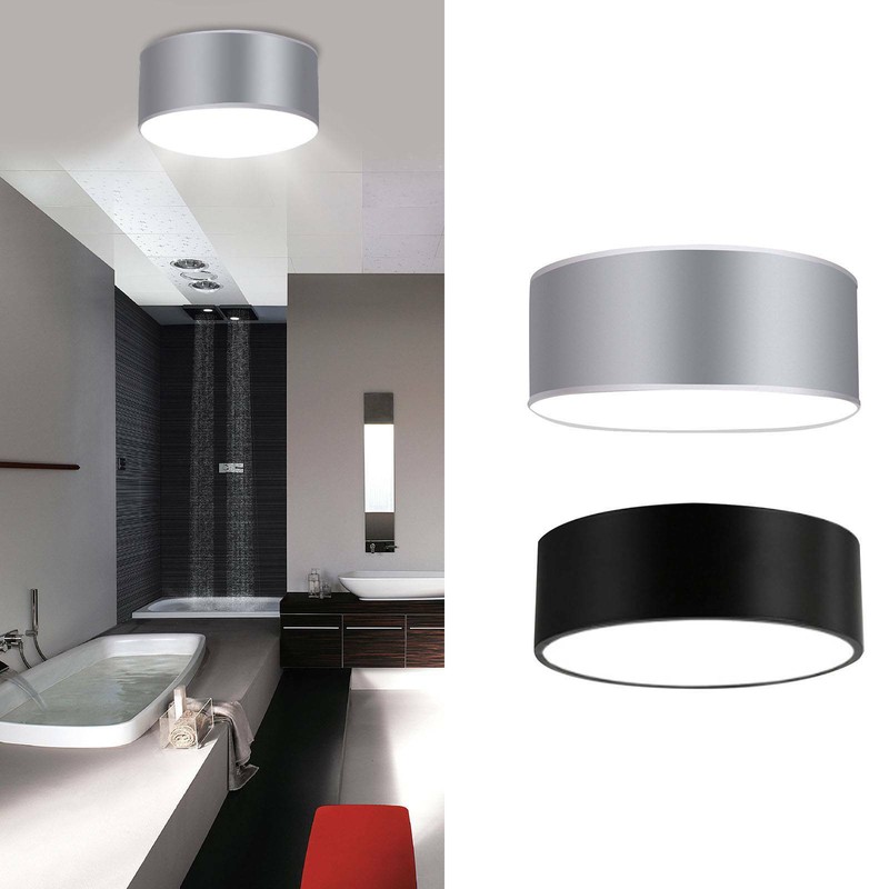 Das neue Runde Deckenleuchte mit Stoff Lampenschirm Deckenlampe