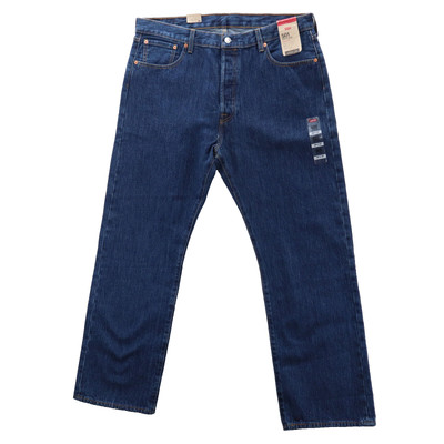 Levi's 501 Original Fit Jeans Men 38x30 Blue Straight Medium Wash American Denim