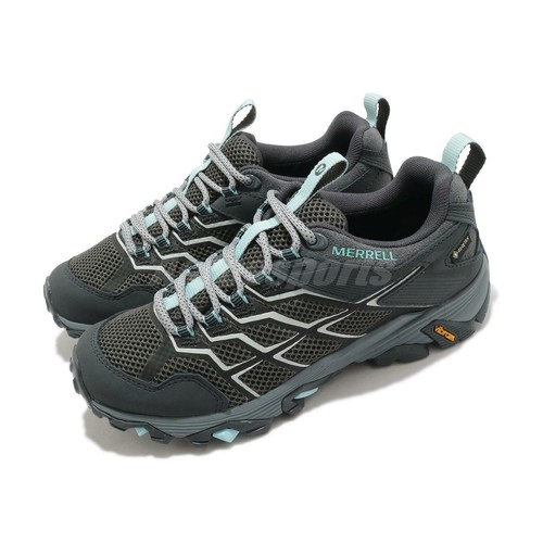 Merrell Moab FST 2 GTX Gore-Tex Vibram Grey Women Outdoor Shoes ML500090