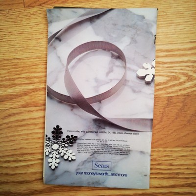 Sears Best Wishes Catalog 1983 132 pages EX condition