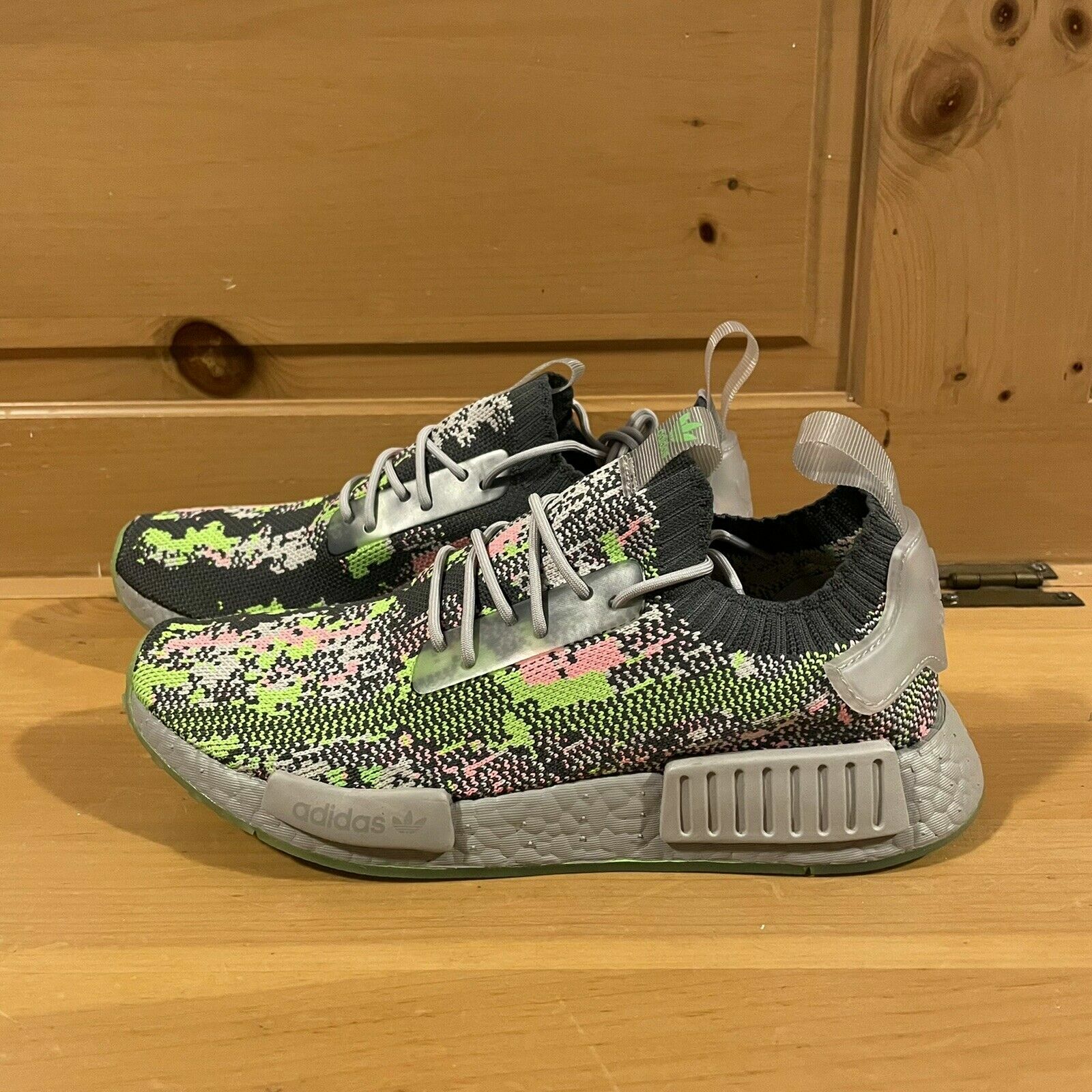Pre-owned Adidas Originals Nmd_r1 Primeknit Men's Sizes Multi-color Alien  Hyper Pop G57939 In Multicolor | ModeSens