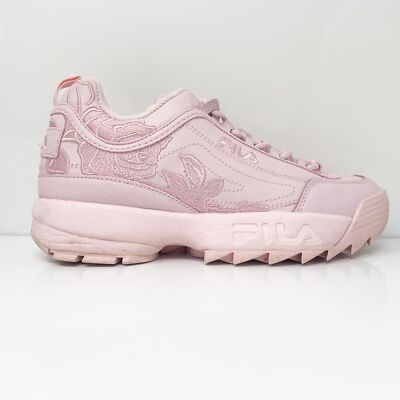 

Женские кроссовки Fila Disrupter 2 5FM00605-650 Розовые повседневные туфли Размер 9, Розовый, Disrupter 2