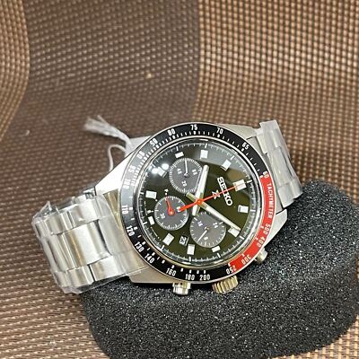 Pre-owned Seiko Prospex Ssc915p1 Speedtimer Chronograph Sapphire Solar Power Men's Watch
