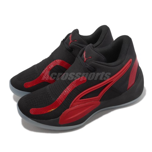 

Puma Rise Nitro Black All time Red Мужские баскетбольные кроссовки Shoes377012-12, Черный, Rise Nitro
