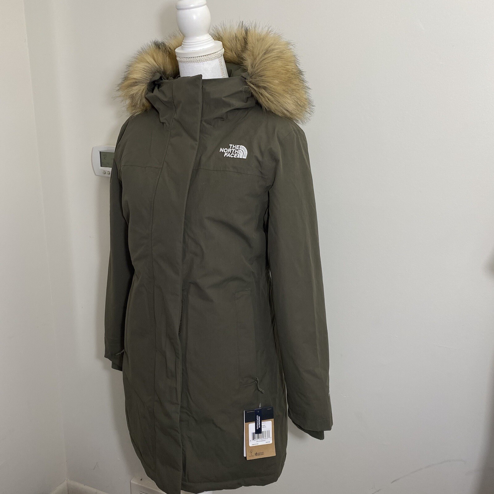 Pre-owned The North Face Women's Arctic Parka Down Coat Taupe Green Sz Xs S M L Xl Xxl