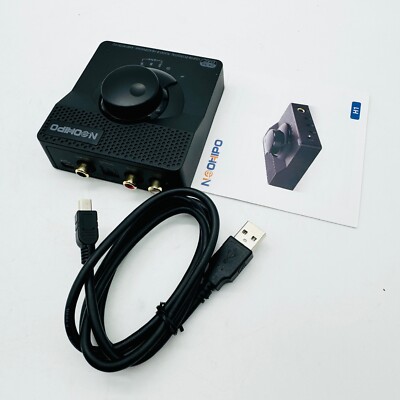 NEOHIPO H1 USB Gaming DAC Headphone Amplifier, Mini Hi-Fi Digital-to-Analog Amp