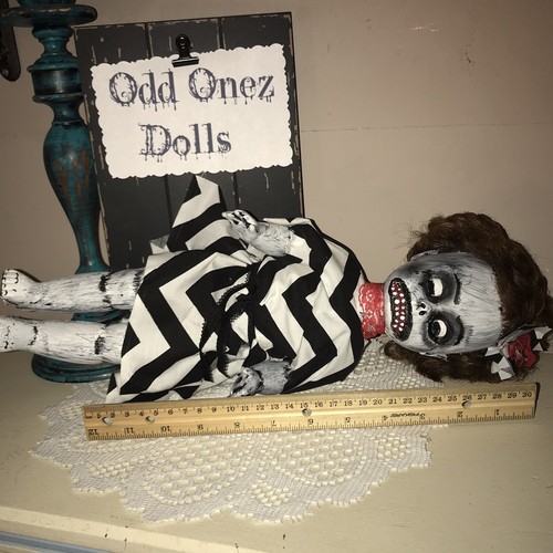 Myrna Ooak Gothic Goth Horror Doll