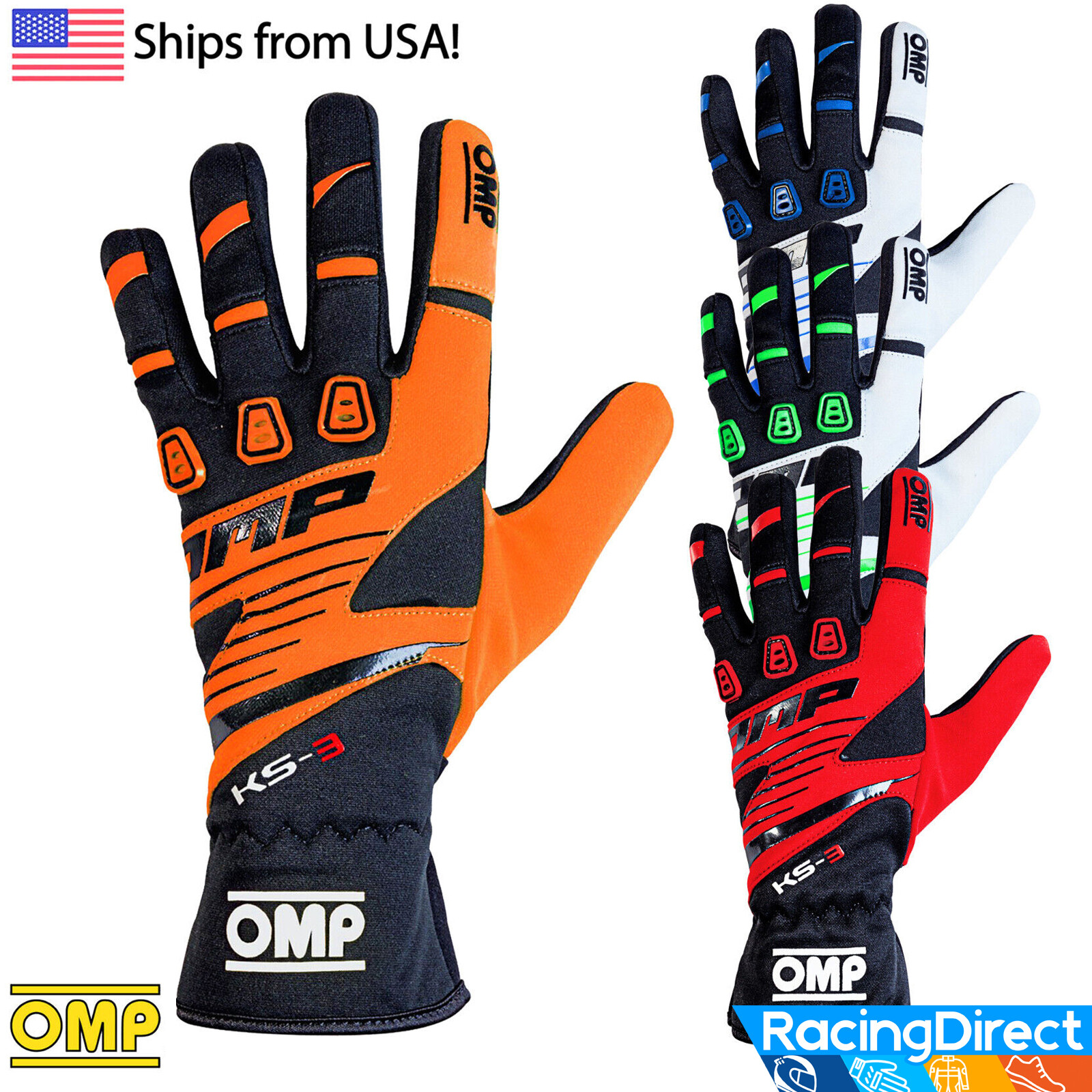 【OMP.Store】 Racing, karting, rally and mechanic gloves | OMP Racing USA