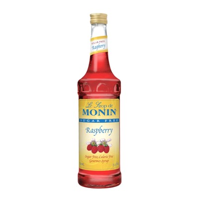 Monin - Sugar Free Raspberry Syrup, Sweet and Tart, Great for Cocktails and L...