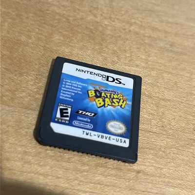 SpongeBob's Boating Bash (Nintendo DS, 2010) Cartridge only, Tested And Working