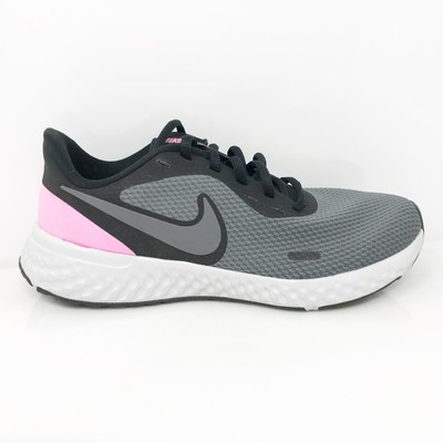 

Nike Womens Revolution 5 BQ3207-004 Серые кроссовки для бега, размер 6, Серый, Revolution 5
