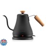 Bodum 27oz Bistro Gooseneck Electric Water Kettle, Pour Over Coffee and Tea, Stainless Steel, Matte Black