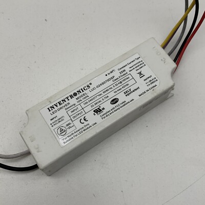 Inventronics LUC-024S070D Dimmable Constant Current LED Driver 25W 36VDC 700mA