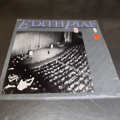 Edith Piaf Live At Carnegie Hall LP Capitol Records STBO-12384