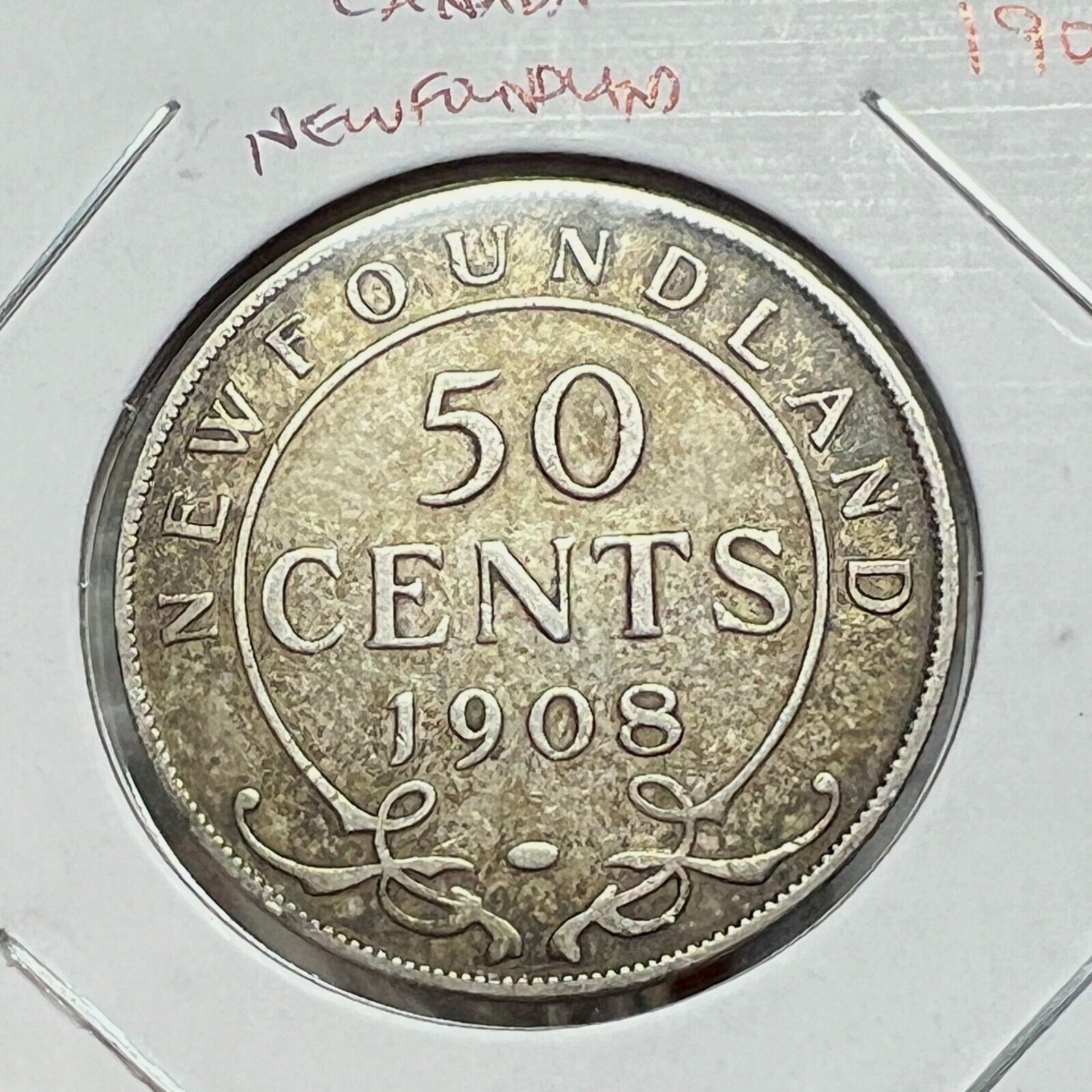 1881 ヴィクトリア50セント銀貨　Newfoundland Canada美品 Canada NEWFOUNDLAND 50 Cents KM 6 Prices & Values | NGC
