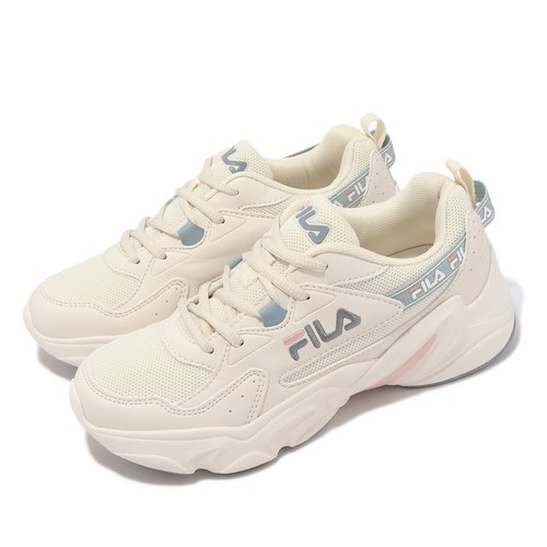 

Fila Hidden Tape 5 Ivory Blue Women Casual Lifestyle Dad Chunky Shoes Кроссовки, Цвет слоновой кости, Hidden Tape 5
