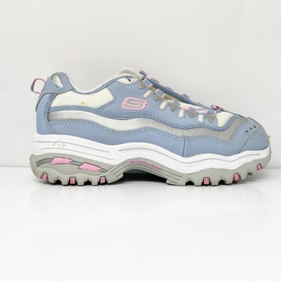 

Skechers Girls Energy 80063L Синие повседневные кроссовки, размер 4, Синий, Energy