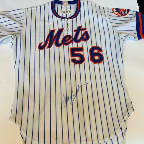 Rare Tom Seaver Signed 1982 New York Mets Game Used Jersey