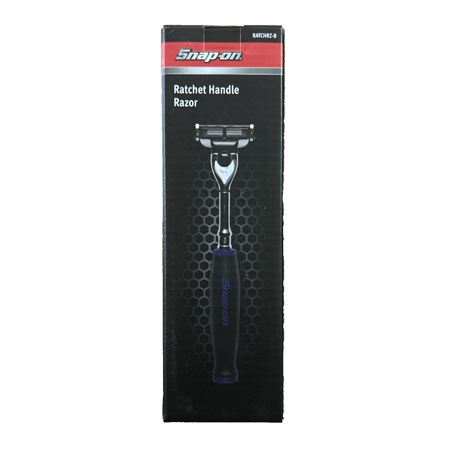 Snap-on Tools Razor SoftGrip Ratchet Handle Blue Gillette Blade Shaver RATCHRZ-B