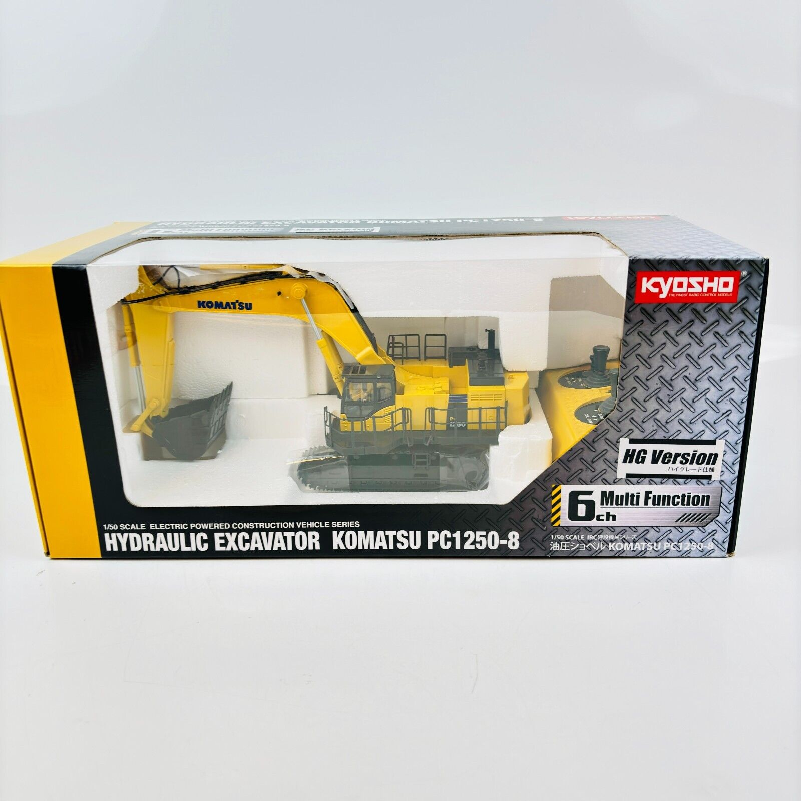 Kyosho Hydraulic Excavator PC1250-8 High Grade Version 1/50 Kyosho Hydraulic Excavator PC1250-8 High Grade Version 1/50