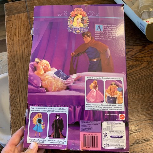 VTG Disney Classics Sleeping Beauty Prince Phillip Barbie Doll 4597 Mattel 1991