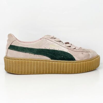 

Puma Womens Suede Creeper 361005 04 Розовые повседневные кроссовки, размер 7,5, Розовый, Suede Creeper