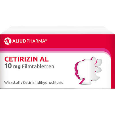 Cetirizin AL 10 mg Filmtabletten, 100 St. Tabletten 2406611