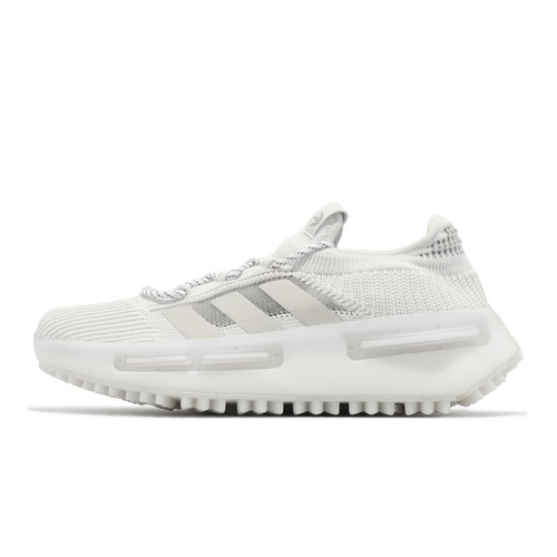 

adidas Originals NMD_S1 Бело-серая мужская повседневная обувь унисекс для образа жизни GW4652, Белый, Nmd_s1