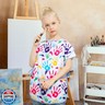 Kids Art Smock Girls Boys Artist Painting Apron with Pockets Sleeveless Smocks for Child 2-7 Years