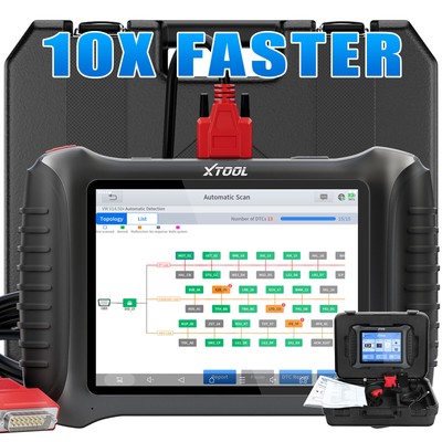 XTOOL IP900S FCA Auto Diagnostic Tool Topology Scanner Bidirectional E.CU Coding