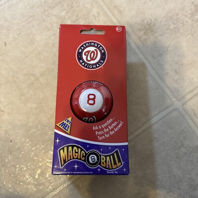Washington Nationals Magic 8 Ball stadium giveaway 2016 Brand New Geico Sponsor
